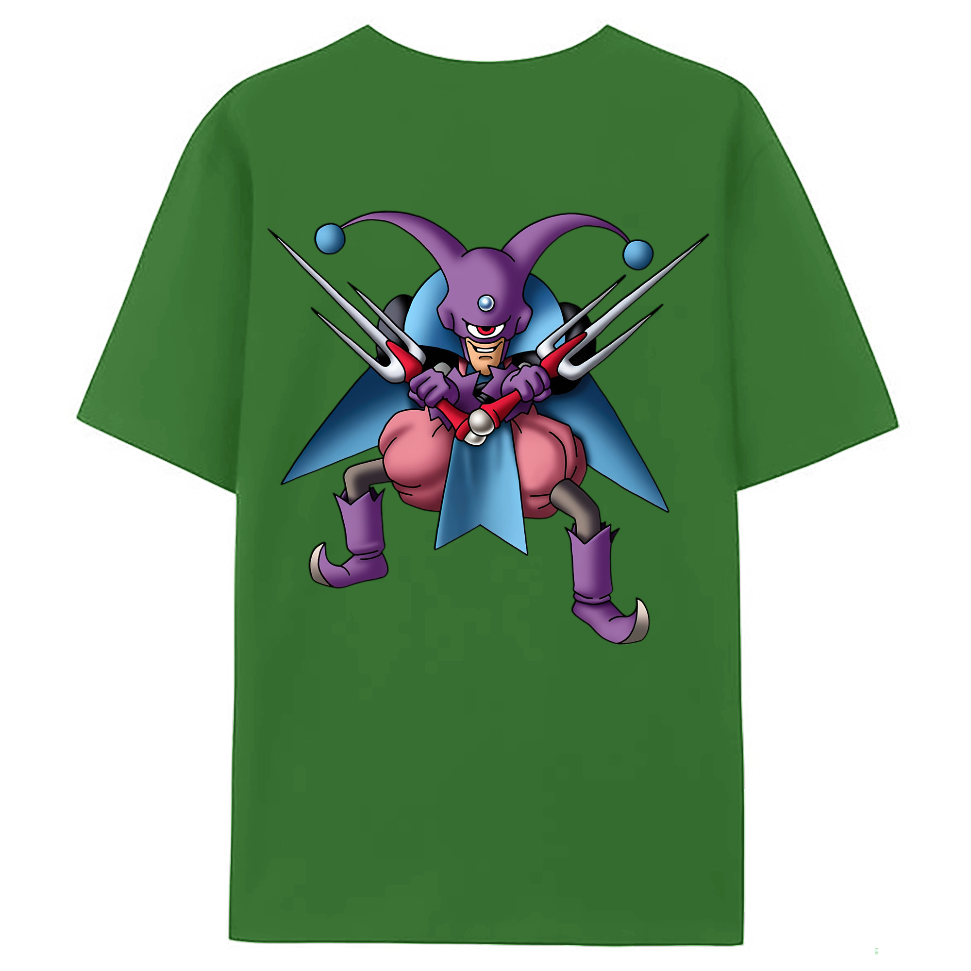 （画像用） ドラゴンクエスト Doragon Kuesuto Dragon Quest レディース半袖Tシャツ(バックプリント)